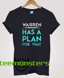 Elizabeth Warren Has Plan For That T-Shirt