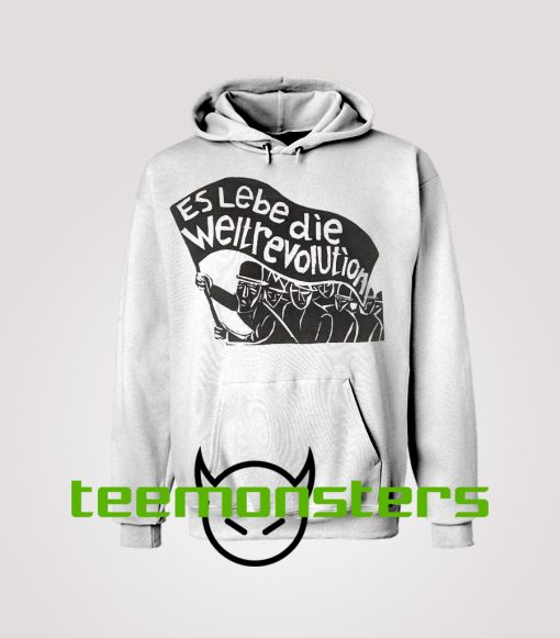 Es Lebe die Weltrevolution (Long Live the World Revolution) Hoodie