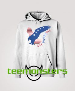 FLy Pappy Fly American Eagle Hoodie