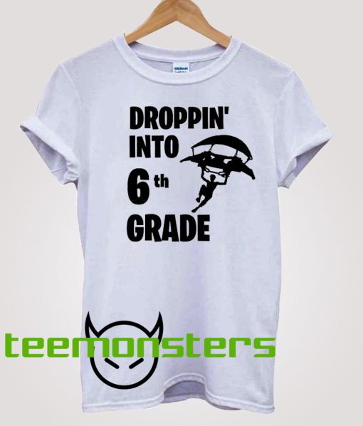 Fortnite Back to School 6th Grade T-Shirt