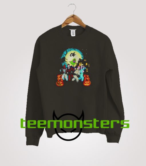 Ghostbusters On Halloween Sweatshirt