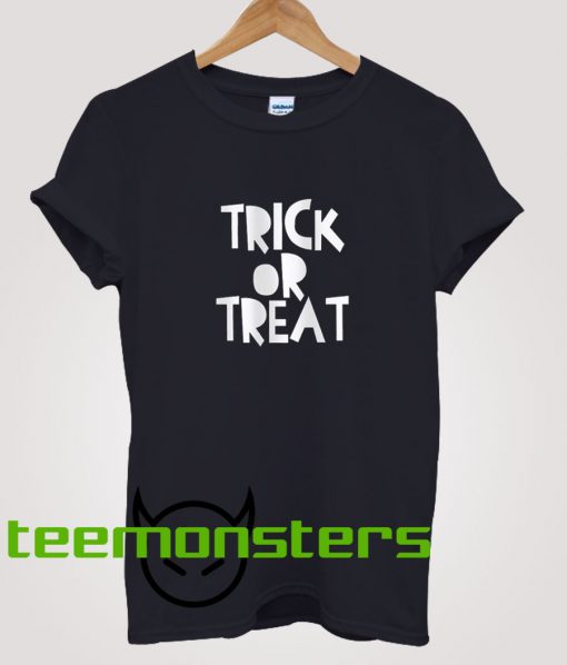 Halloween Text Trick or Treat T-Shirt