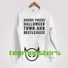 Hocus Pocus Halloween Town And Beetlejuice Sweatshirt