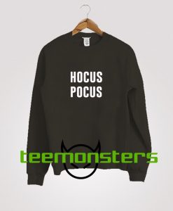 Hocus Pocus Text Sweatshirt