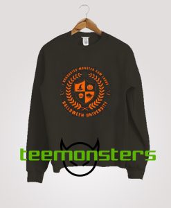 I Graduated Monster Cum Laude Halloween University Sweatshirt