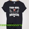 I love Denver Broncos T-Shirt