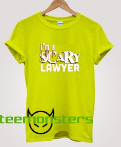 Im A Scary Lawyer Halloween T-Shirt