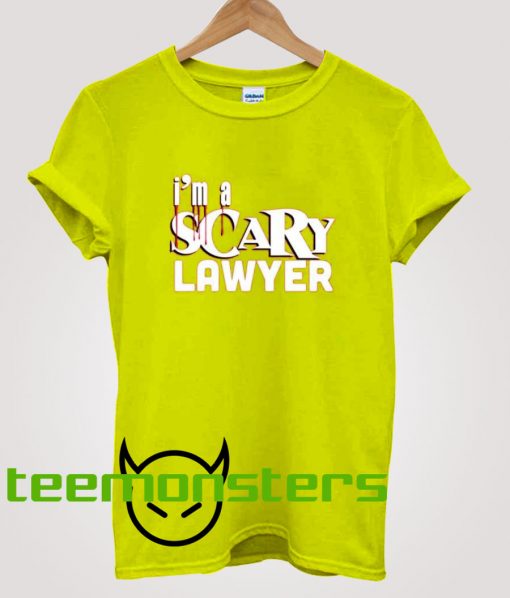 Im A Scary Lawyer Halloween T-Shirt