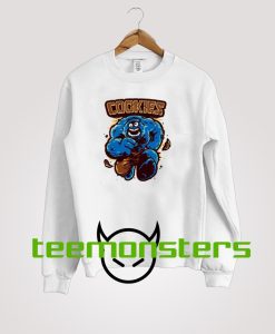 Jacked Cookie Monster Sweatshirt