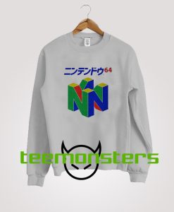 Japanese Nintendo 64 Sweatshirt