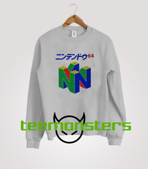 Japanese Nintendo 64 Sweatshirt