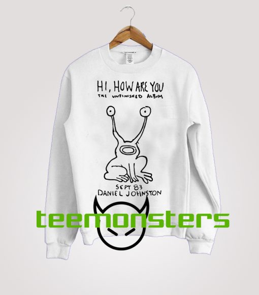 Kurt Cobain Daniel Johnston Sweatshirt