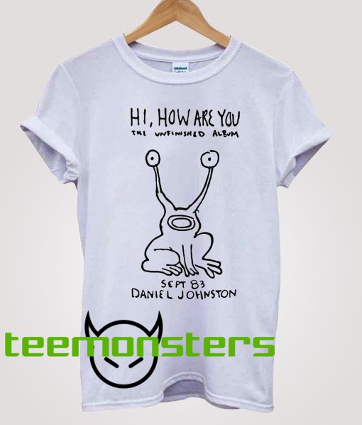 Kurt Cobain Daniel Johnston T-Shirt