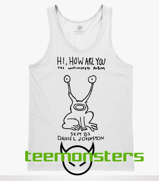 Kurt Cobain Daniel Johnston Tanktop