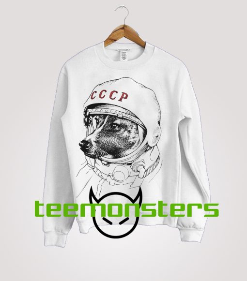 Laika, space traveler Sweatshirt