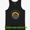 Mental Health Awareness Sunflower Tank Top