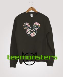 Minga London Mickey Mouse Floral Sweatshirt