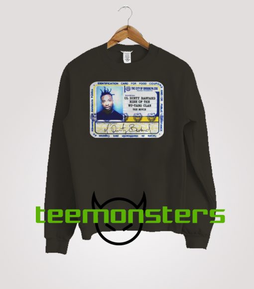 Ol Dirty Bastard Cover Album Sweatshirt