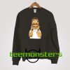 Post Malone Cartoon Parody Sweatshirt