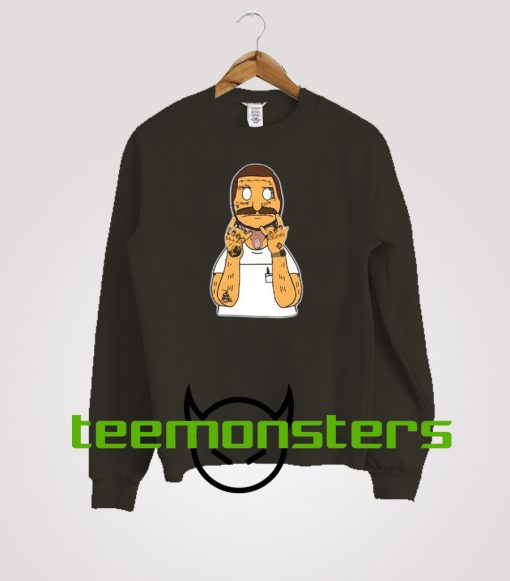 Post Malone Cartoon Parody Sweatshirt