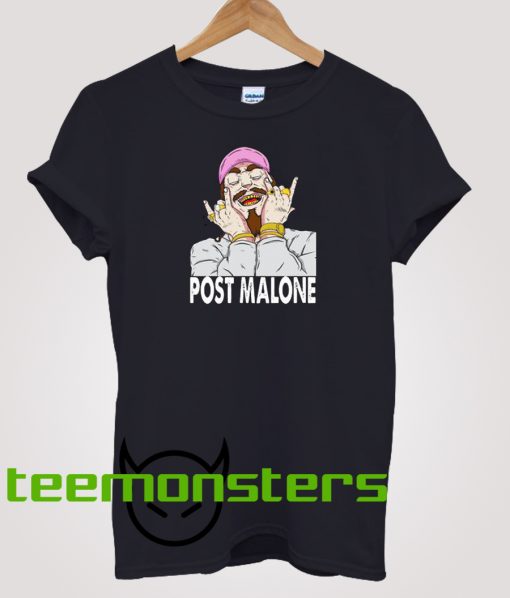 Post Malone Pink Hat T-shirt