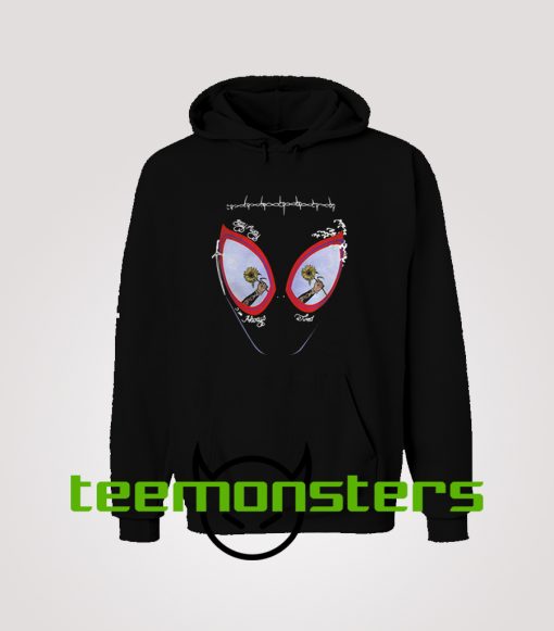 Post Malone Spider Man Mask Hoodie