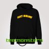 Post Malone Text Hoodie