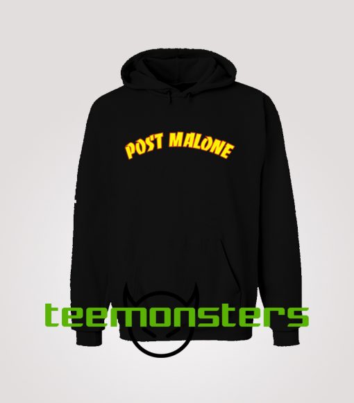 Post Malone Text Hoodie