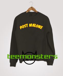 Post Malone Text Sweatshirt