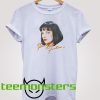 Pulp Fiction Mia Wallace Face T-Shirt