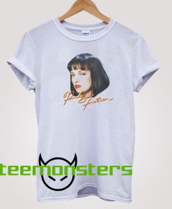 Pulp Fiction Mia Wallace Face T-Shirt