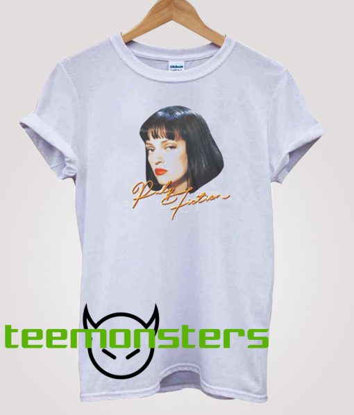 Pulp Fiction Mia Wallace Face T-Shirt