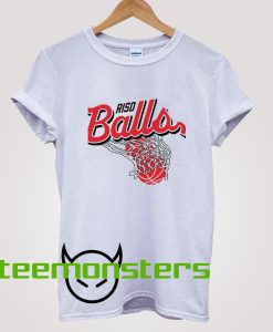 RISD Balls Basketball Logo T-Shirt