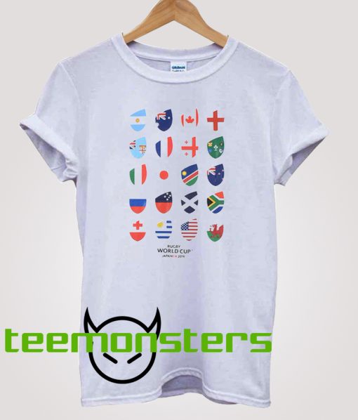 RWC 2019 National Flag T-Shirt