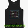 Rabgafban Alphabet Tank Top