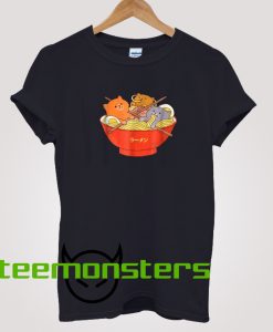 Ramen and cats T-Shirt