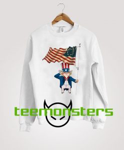 Stand Up For Betsy Ross Man Flag Sweatshirt