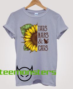 Tats Naps _ Cats T-Shirt