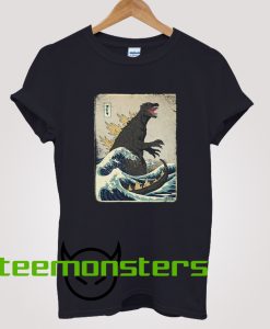 The Great Godzilla off Kanagawa T-Shirt