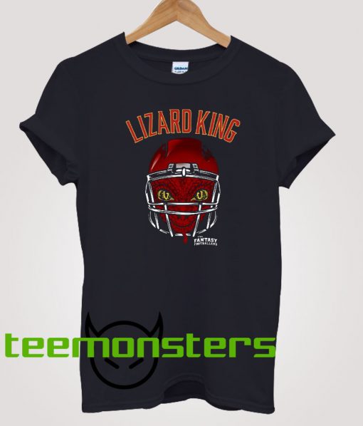 The Lizard King Football T-Shirt