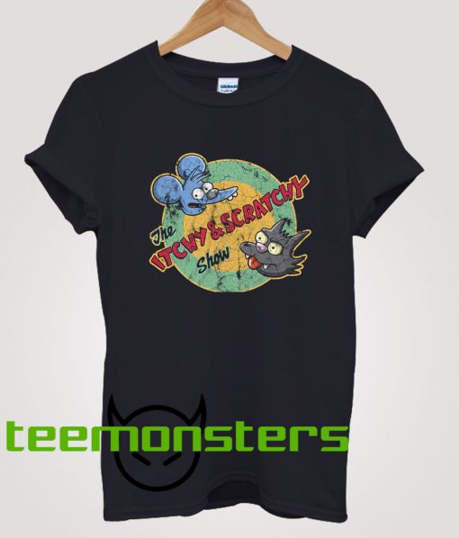 The Simpsons The Itchy Scratchy Show T-Shirt