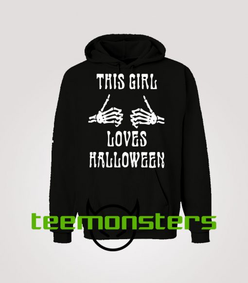 This Girl Loves Halloween Hoodie