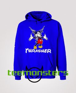 Thrasher Mickey Mouse Goat Hoodie