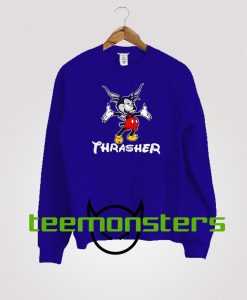 Thrasher Mickey Mouse Goat Sweatshirt