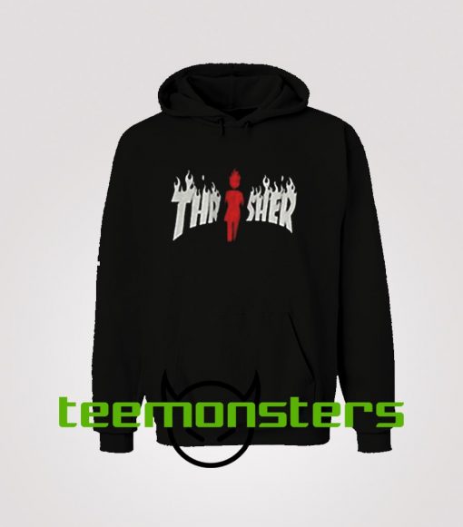 Thrasher Woman Flame Hoodie