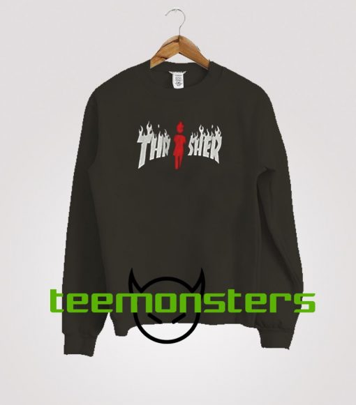 Thrasher Woman Flame Sweatshirt