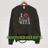 Vampire I Love Halloween Sweatshirt