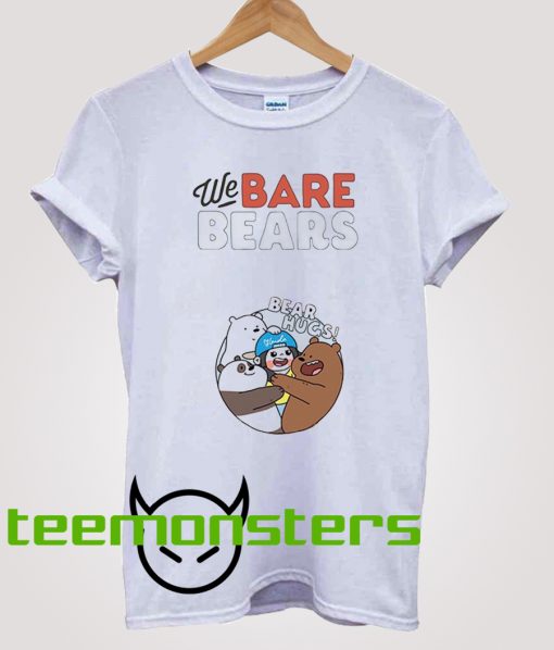 We Bare Bears Bear Hugs T-Shirt