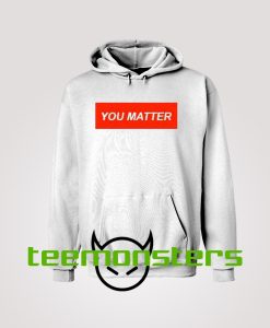 You Matter Text Demetrius Harmon Hoodie