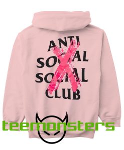 Anti Social Social Club Cancelled Back Hoodie